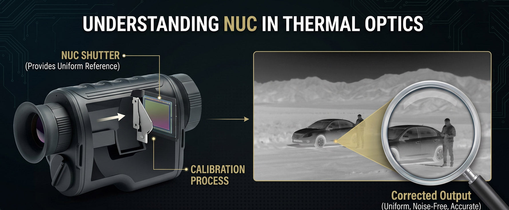 Why Does My Thermal Scope Freeze and Click? Understanding Non-Uniformity Correction (NUC)