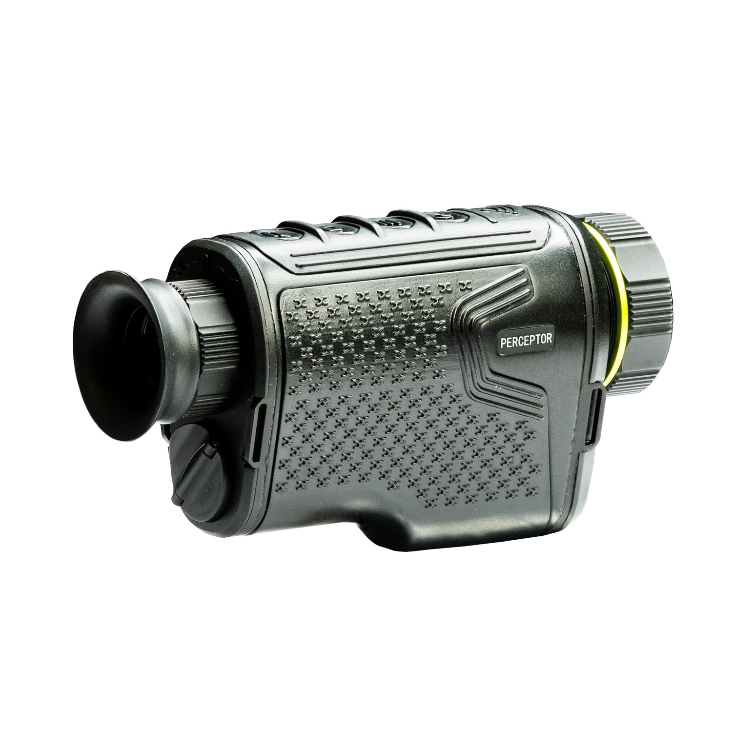 Right side view of the Thermal Dynamix handheld Perceptor sight
