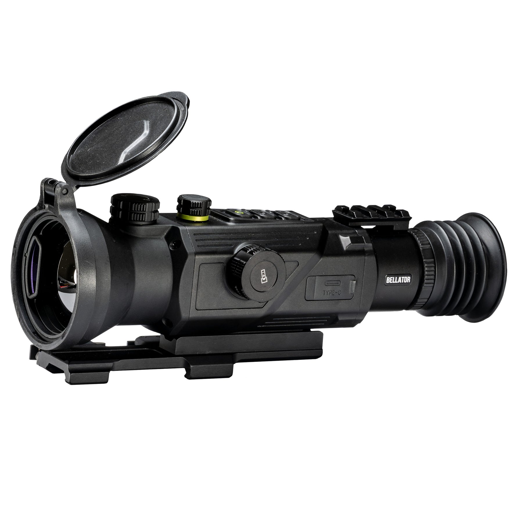 Left side view of the Thermal Dynamix Bellator rifle sight